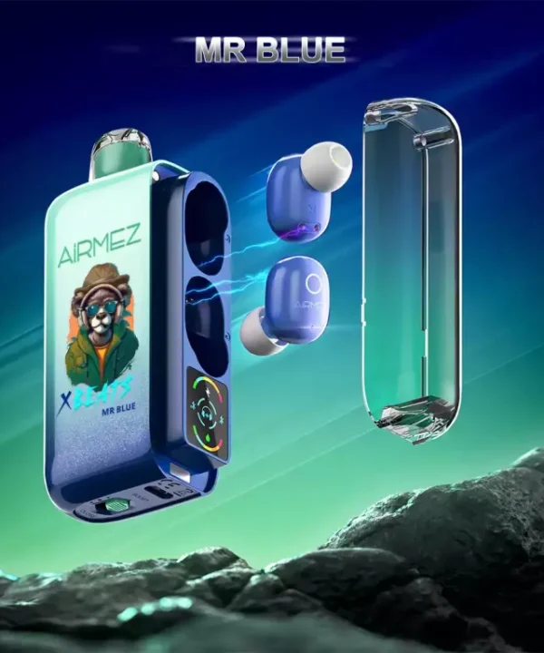Alternative view of AIRMEZ XBEAT 40000 Puffs Earphone Smart Disposable Vape Wholesale
