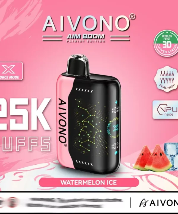 Alternative view of AIVONO AIM BOOM 25000 Puffs Dual Mesh Digital Screen 25k Wholesale Rechargeable Disposable Vapes