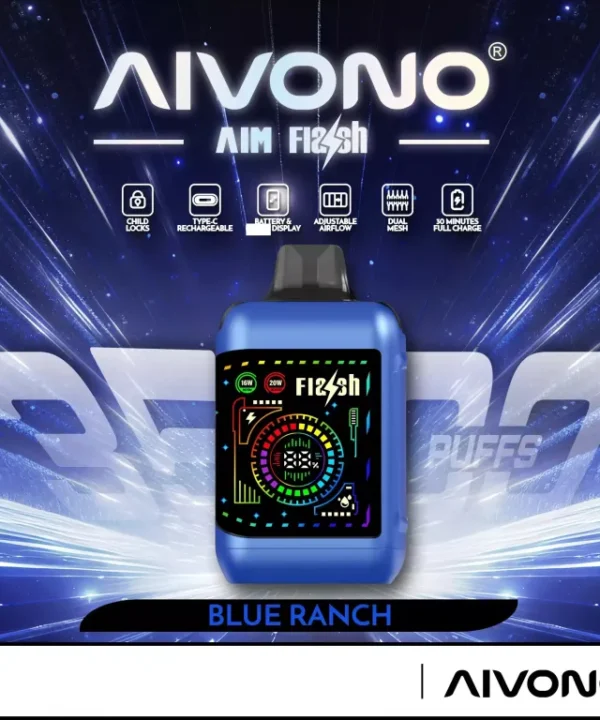 Alternative view of AIVONO AIM FLASH 35000 Puffs Dual Mesh 35K Wholesale Rechargeable Disposable Vapes