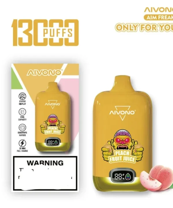 Alternative view of AIVONO AIM FREAK 13000 Puffs Rechargeable Bulk Buy Disposable Vape Wholesale