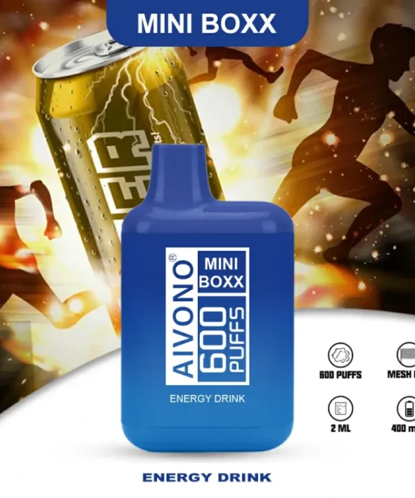 Alternative view of AIVONO AIM MINI BOXX 600 Puffs Rechargeable Bulk Buy Disposable Vape Wholesale