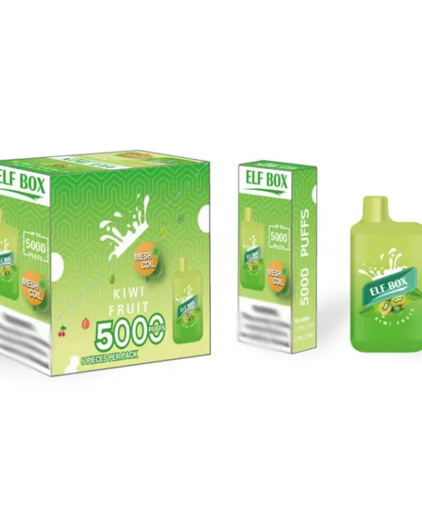 Alternative view of ELF BOX 5000 Puffs Disposable Vape E-Cigarette Wholesale