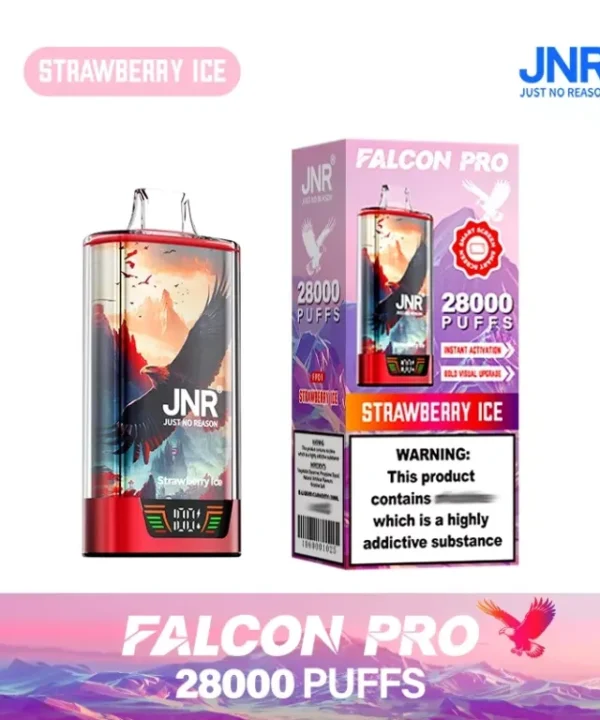 Alternative view of JNR FALCON PRO 28000 Puffs Dual Mesh Small Screen Wholesale Rechargeable Disposable Vapes