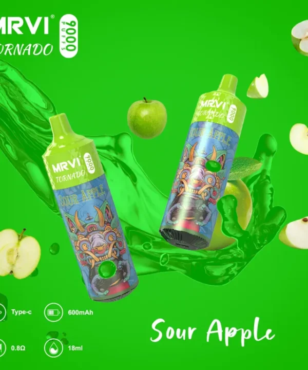 Alternative view of MRVI Tornado 9000 Puffs 9k Wholesale Rechargeable Disposable Vapes