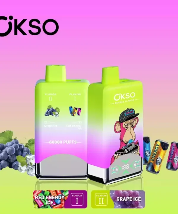 Alternative view of OKSO Dual Taste 60000 Puffs Wholesale 60K Disposable Vapes