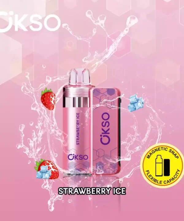Alternative view of OKSO SWITCH KIT 50K 50000 Puffs Disposable Vapes Wholesale Bulk Buy Adjustable Airflow LED Screen Dual Mesh Coil