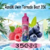 RandM Uwin Tornado Beat 35000 hulgimüükRandM Uwin Tornado Beat laadimispesa ja aku RandM Uwin Tornado Beat maitsevalik pakendis