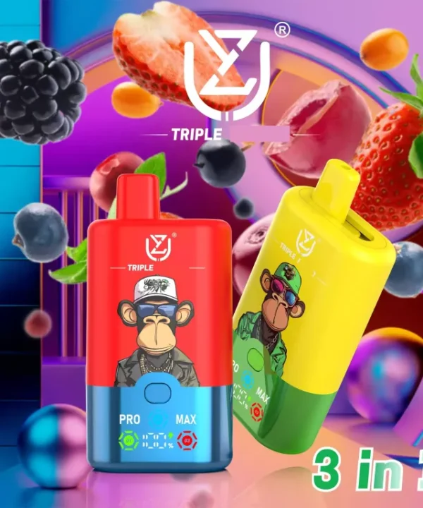 Alternative view of UZY 3-in-1 60000 Puffs 60K Triple Disposable Vape Bulk Buy Wholesale