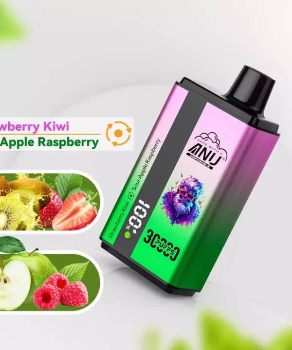 Alternative view of ANU Double Taste 30000 Puffs Digital Screen 30K Wholesale Disposable Vapes
