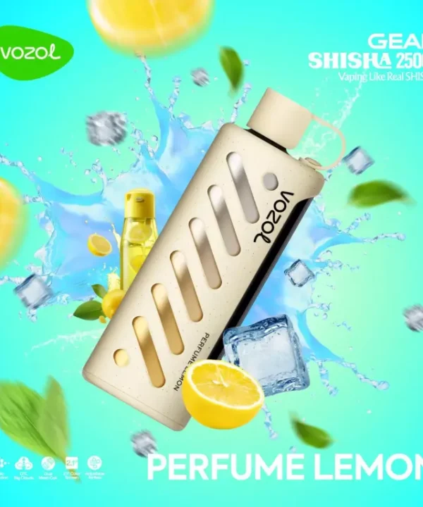 Vozol Gear Shisha 25K laetav ühekordne vape tagant