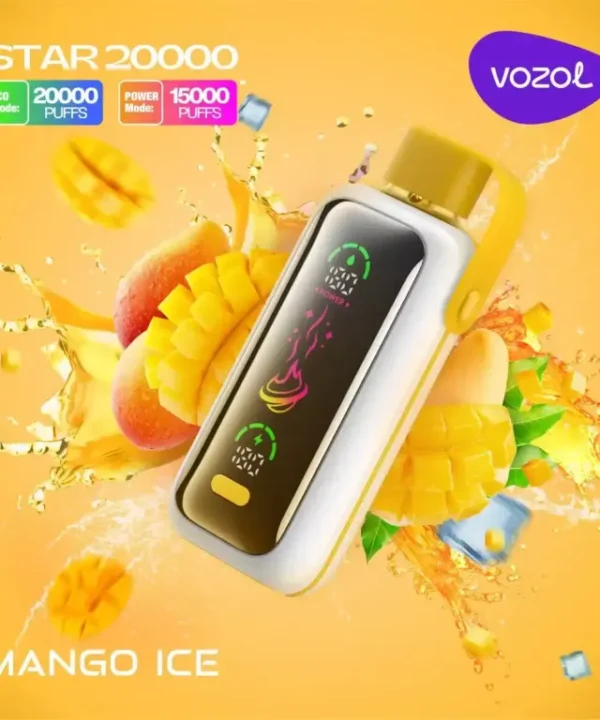 Vozol Star 20000 Mirror Screen Vape Device