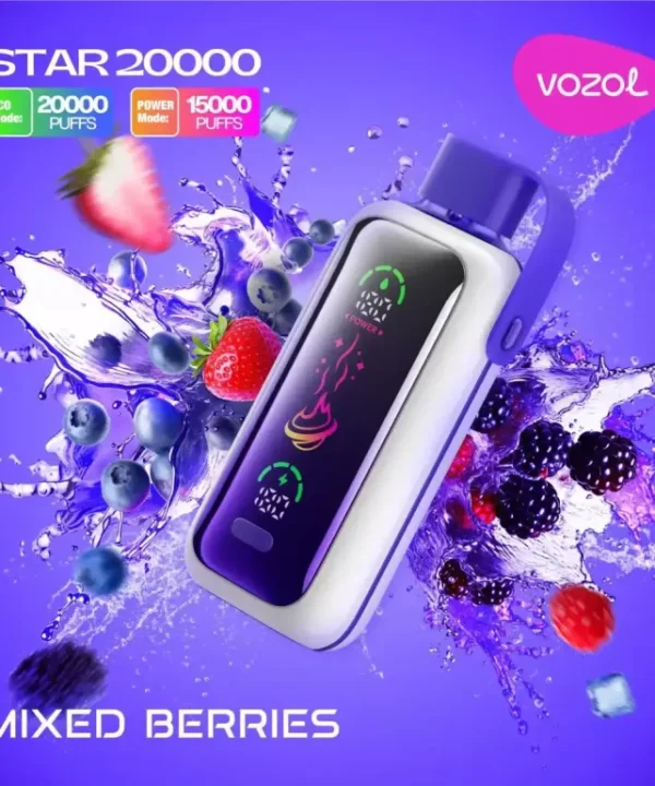 Vozol Star 20000 Premium Disposable Vape Baltic Wholesale