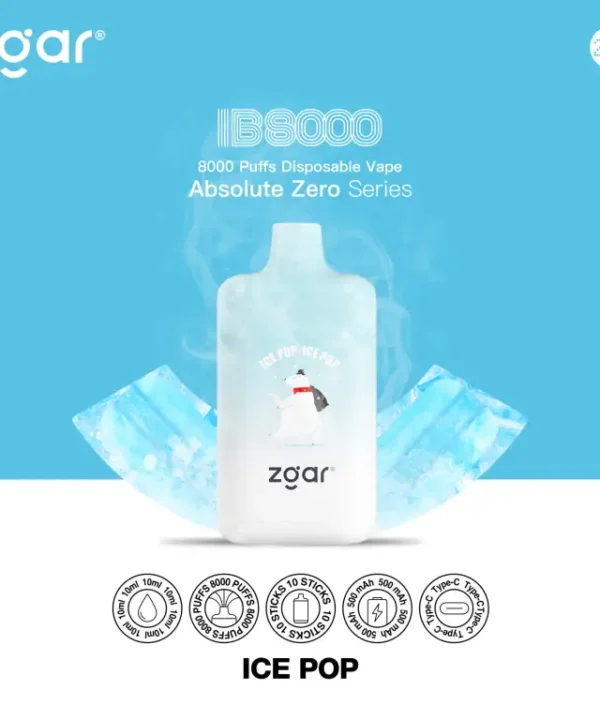 ZGAR Ice Box 8000 mahvi hulgimüük